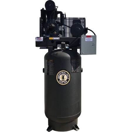 INDUSTRIAL GOLD 5Hp, 208-230V, 1Phase, 60Hz, 80Gal, Vert.Tank 18Cfm@175Psi, Ci521E80V-P CI521E80V-P